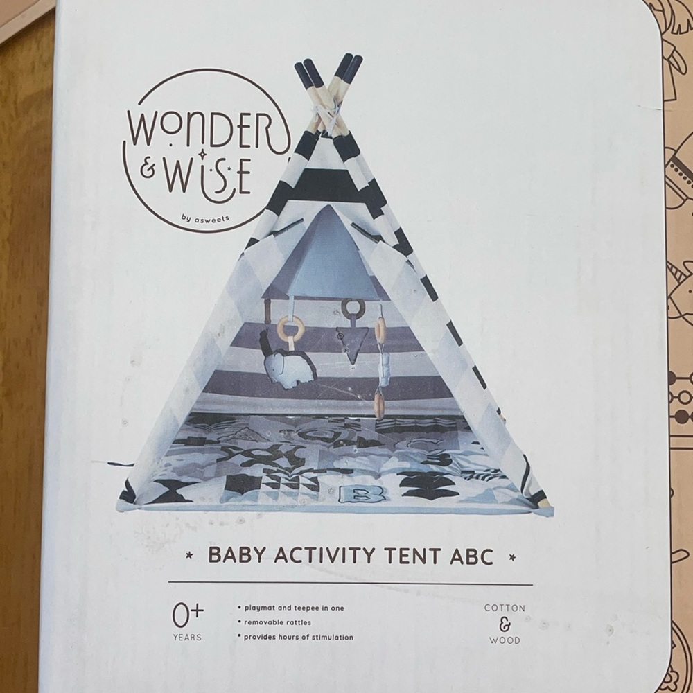 Brand new wonder wise baby activity tent